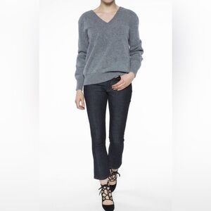Victoria Beckham - Cropped flare jeans - 100% cotton- dark wash- 25